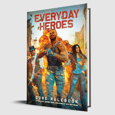 Everyday Heroes: Core Rulebook | The Roleplaying Game, d20, 5e Compatible | 400+ Page Hardcover Book for Gamemasters &