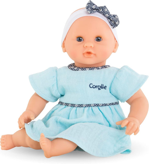 Corolle Bébé Calin Maud Baby Doll - 12" Soft Body Doll, Vanilla-Scented, Sleeping Eyes, Mon Premier Poupon Collection