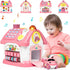 Marstone Toys for 1+ Year Old Girl Gifts, 8-in-1 Montessori Toddler Toys House with Learning and Playing, Birthday Gifts