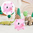Adorable Screaming Latex Desk Toy - Decompression Animal Toy for Teenagers, Fun Pressure Relief for Kids and Adults
