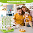 Flysich 2PCS Countertop, 12 Baby Bottle Drying Rack, Space Saving Baby Bottle Organizer for Vertical Bottle Dryer