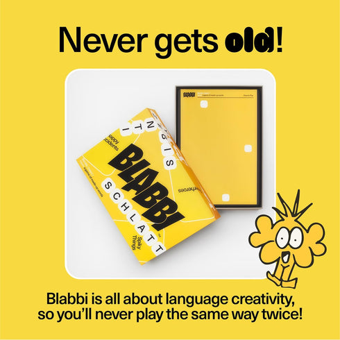 The Game of Made-Up Words - Viral Funny Party Word Board Game for Adults, Teens, and Kids 14+