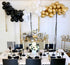 KALOR Black Balloons, 100 Pcs 5 Inch Mini Matte Latex Balloons for Birthday, Wedding Party, Baby Shower