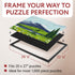 2-Pack 20x27 1000 Impresa Jigsaw Puzzle Display Frame Kit - in Black - Easy Snap-Together Puzzle Board Backing