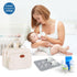 Pack, PIIOSER Breastmilk Cooler Travel Bag with Ice Compatible with Wearable Breast Pumps & Accessories - Breastfeeding