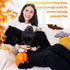 5 Set 13 Inch Mommy 4 Civaner Pcs Goth Stuffed Bat Plush Toy Bat Stuffed Animal with Babies Gothic Plushies Dolls