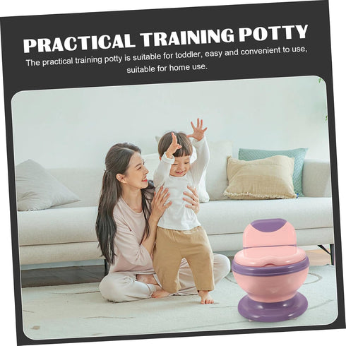 DOITOOL Portable Boy Girl Potty Training Toilet Lightweight Realistic Design for Toddlers Boys Girls for Home