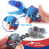 DINOBROS Surprise Eggs with Dinosaur Toys Inside, Mystery Eggs Toy with Dino Chomper Keychains for Birthday Favors