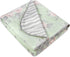 Sherpa Fleece Baby Blankets - Colorful Reversible Blankets for Newborns, Infants, Toddlers, and Nursery (Floral & Zebra)