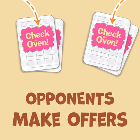 Melon Rind Check The Oven, Math Game for Kids Ages 7+, Educational Fun Card Game for 3-6 Players