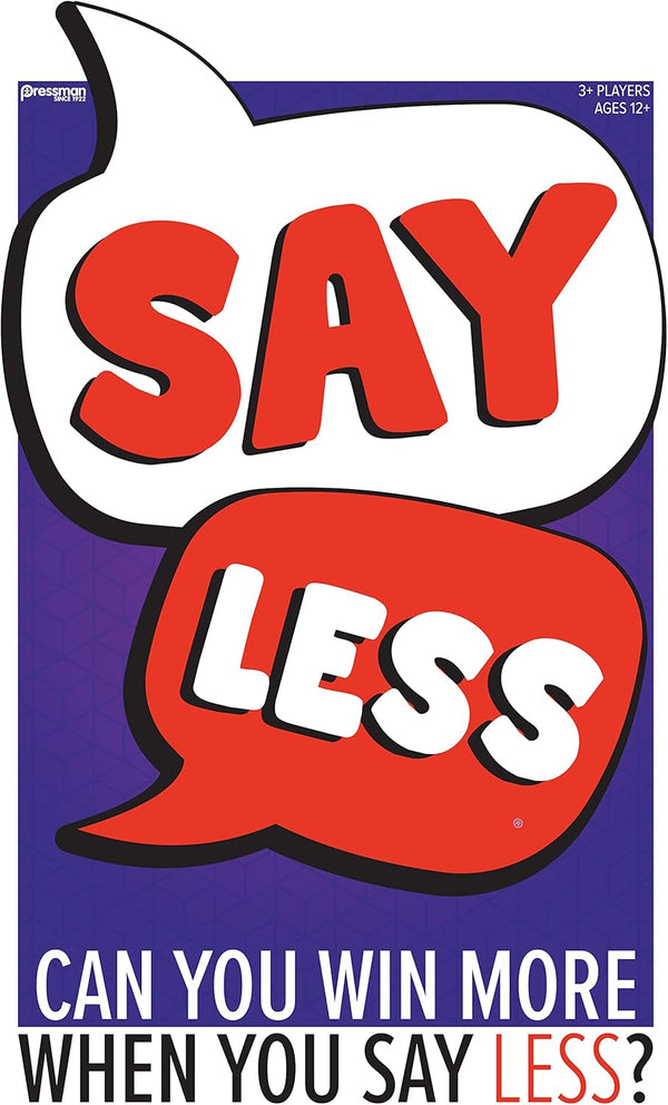 Pressman Say Less - The Family Card Game of Giving Clues and Guessing Words