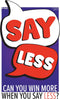 Pressman Say Less - The Family Card Game of Giving Clues and Guessing Words