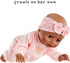 Baby Born Learn to Walk Baby Doll Harper - Realistic Features for Kids Ages 3+, Walks and Crawls