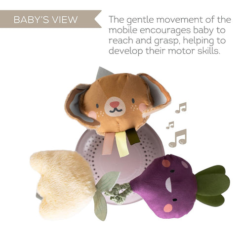 Taf Toys Garden Musical Mobile for Crib with Classical Melodies, Soft Hanging Toys, Promotes Motor Skills & Emotional