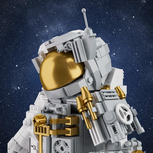 NETEHU 6-14 880 Sets Space Astronaut Building Block Toy, Ideal Gift for Year Old Children, Pieces Mini Bricks
