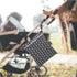 Damero Waterproof Breast Pump Parts Organizer Bag - Black Arrow Design