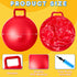 Lewtemi 6 Pcs Hopper Ball - 22 Inch Inflatable Jumping Hopping Ball with Handle and Air Pump for Kids Outdoor Games