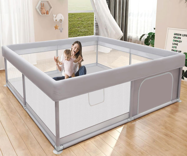 Hiaksedt Baby Playpen 50x50 Inch, Play Pens for Babies and Toddlers Baby