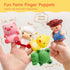 2 3 Old-Counting Set 2-5 Toddler Learning Toys for Year Matching & Sorting Activity Montessori Train with Farm Animals