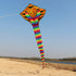 Besra Large Cobra Snake Kite, 52ft Colorful Rattlesnake Kite with Long Tails for Outdoor Fun