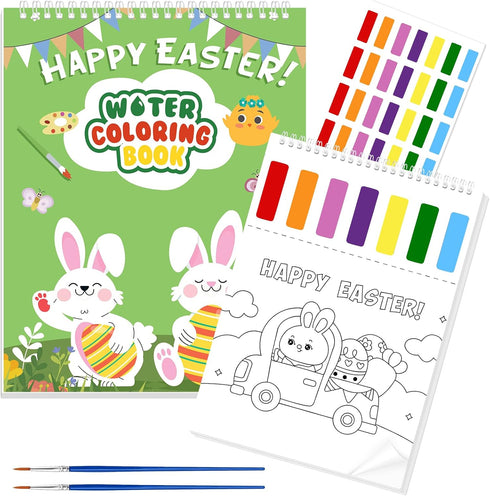 iRugosa hapfyer Paint with Water Coloring Books for Toddlers - Easter Basket Stuffers Gifts
