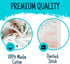 Set,12 4 Pack 40 40 Inches 8 Pack 8 10 Inches Omilion Baby Swaddle Blanket and Washcloths Pieces Muslin Cotton Baby
