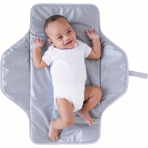 Lily Miles Baby Changing Pad Portable, Diaper Changing Mat with Magnetic Latches,