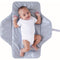 Lily Miles Baby Changing Pad Portable, Diaper Changing Mat with Magnetic Latches,