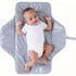 Lily Miles Baby Changing Pad Portable, Diaper Changing Mat with Magnetic Latches,