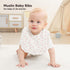 8 Pack Bearmoss Muslin Baby Bibs for Drooling and Teething, Soft Bibs for Girls, Boys, Newborn