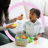 3.5 36 Prextex Unfilled Easter Eggs Empty, pcs - Empty Plastic Eggs Fillable with Candy, Presents for Toy Basket