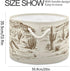 WELLDAY 20"x20"x14" Cotton Rope Basket Western Desert Cowboy Baby Laundry Basket for Living Room, Laundry, Nursery