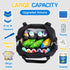 Bingo Bag for Bingo Supplies Accessories Large Bingo Bags with Pockets for Bingo Daubers Markers Water Resistant Bingo Carry Bag Gifts for Bingo Game Lover Gambler Portable Makeup Cosmetic Case Pouch