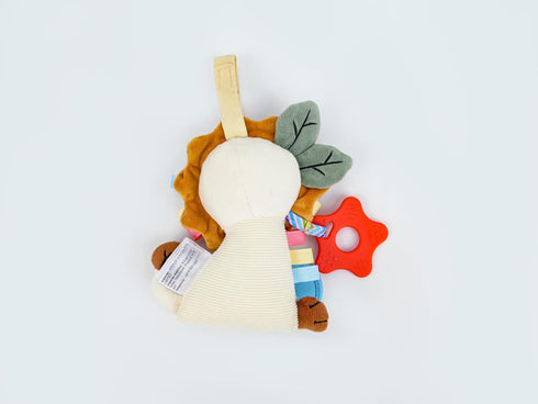 0 3 6 12 TYRY.HU Car Seat & Stroller Activity Toy,Soft Plush Cot Hanging Toy, Baby Rattle Toy with Strap,Developmental