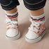 18 Inch Sets 5 3 18 Inch BABESIDE Baby Doll Shoes with Socks for Dolls, Pairs of Dolls Canvas Shoes with Pair of Socks