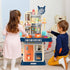 Playset Set 3 4 5 Play Kitchen for Toddlers, Kids Kitchen Toddler Girl Toys with Cooking Stove Steam, Sink and Food