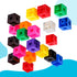 Number Block Set of 100, Educational Math Cubes for Kids Ages 4-8, Counting Blocks for Math Learning