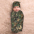 Jarverce Camo Swaddle Blanket, Hunting Theme Soft Swaddling Blanket Baby Clothes, Camo Baby Stuff