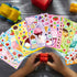 24 Summer Sheets Make-a-face Stickers, Make Your Own Ice Cream Mix and Match Sticker Sheets DIY Ice Cream Stickers