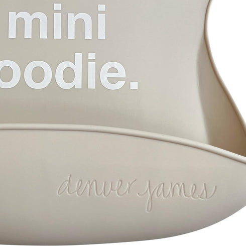 Denver James Adjustable Silicone Feeding Bibs - Waterproof and Dishwasher Safe