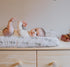 Changing Pad Cover - Cradle Sheets Fits Baby Mattress Sheet 36" X 18 - Unisex Grey Sage Diamond (2 Pack)