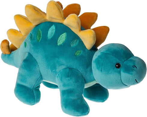 Mary Meyer Smootheez Pillow-Soft Toy - 10-Inches Blue Stegosaurus Dinosaur Stuffed Animal