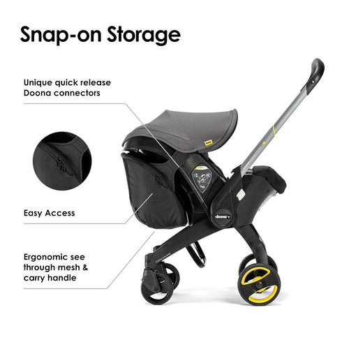 Doona Snap-On Storage for Doona Car Seat & Stroller