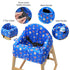 HOOMTREE 3-Point Baby High Chair Cover Restaurant with Harness,Portable High Chair Covers for Travel,Dining