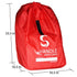 SLYNNAR Car Seat Travel Bag for Airplane - Fits Convertible Car Seats, Infant carriers & Booster Seats, Red Upgrade