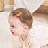 YHXX YLEN Baby Hair Bows for Girls | Mini Fully Lined Grosgrain Ribbon Hair Clips, 100PCS (50 Colors in Pairs)