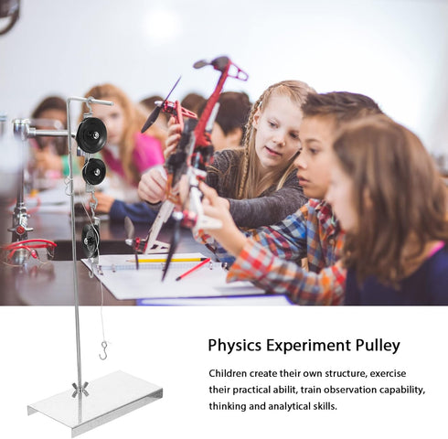 ULTECHNOVO Pulley Block Physics Experiments - Physics Lab Science Kits for Students