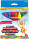 BAZIC Products 8 Color Premium Quality Super Jumbo Triangle Crayon