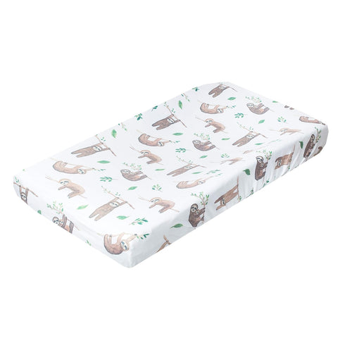 Copper Pearl Premium Knit Changing Pad Cover, Soft and Stylish, Universal Fit for Standard Diaper Changing Pads