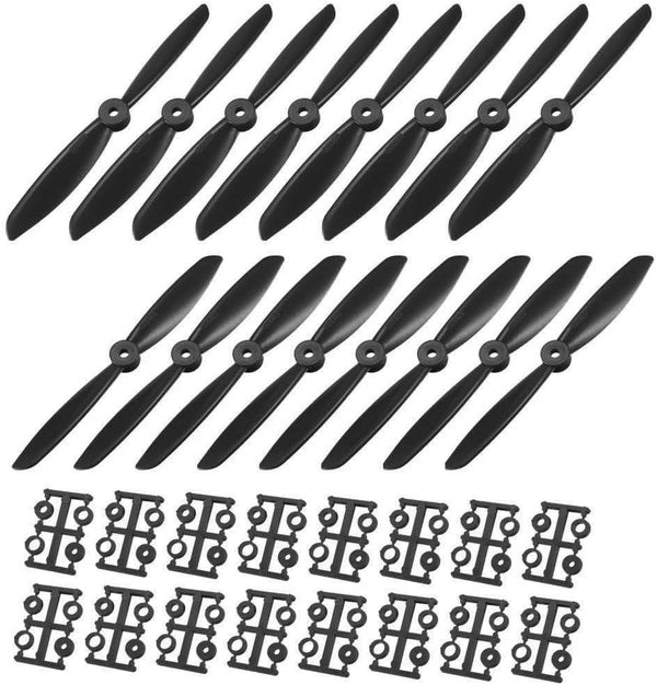 uxcell RC Propellers CW CCW 6045 6x4.5 Inch 2-Vane Quadcopter for Airplane
